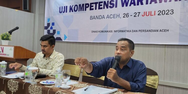 Pra-UKW PWI Aceh di Banda Aceh