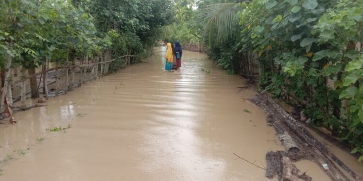 Banjir Aceh Utara. (FOTO : Raja EB)