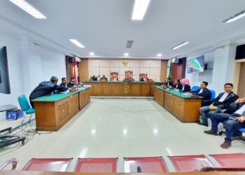 Sidang di Pengadilan Tipikor Banda Aceh, 17 Oktober 2023. (Dok: Kejari Aceh Utara)