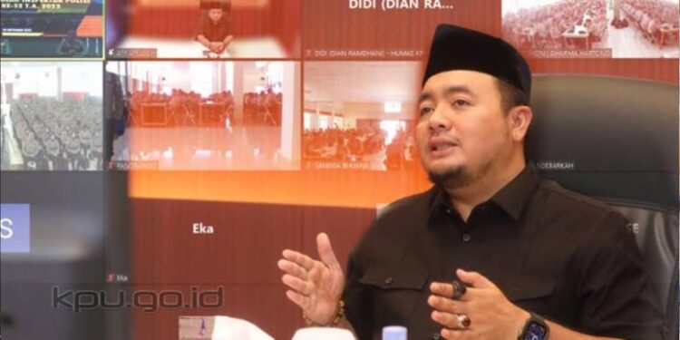 Ketua Komisi Pemilihan Umum RI Mochammad Afifuddin. Foto: kpu.go.id