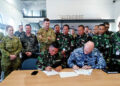 Tentara Nasional Indonesia (TNI) dan Australian Defence Force (ADF) sepakati kerja sama Latihan Bersama (Latma) dalam The exercise Woomera Keris 2024, pada bulan November 2024 mendatang di Hmas, Kuttabul, Sydney, Australia, Sabtu, (27/7/2024). Foto. tni.mil.id