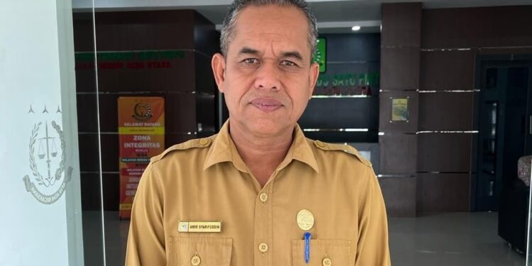 Foto : Kepala Dinas Kesehatan Aceh Utara, Amir Syarifuddin, S.K.M, M.M