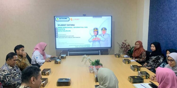 Dok : Kota Mojokerto Kembali Jadi Jujugan Studi Tiru Satu Data Indonesia. Sumber Foto: Pemkot Mojokerto