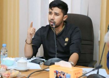 Foto : Wakil Ketua Komisi A. DPRK Lhokseumawe Farhan Zuhri Baihaqi.