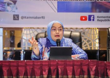 Dirjen PHI dan Jamsos Kemnaker, Indah Anggoro Putri (Foto/Dok Kemnaker)